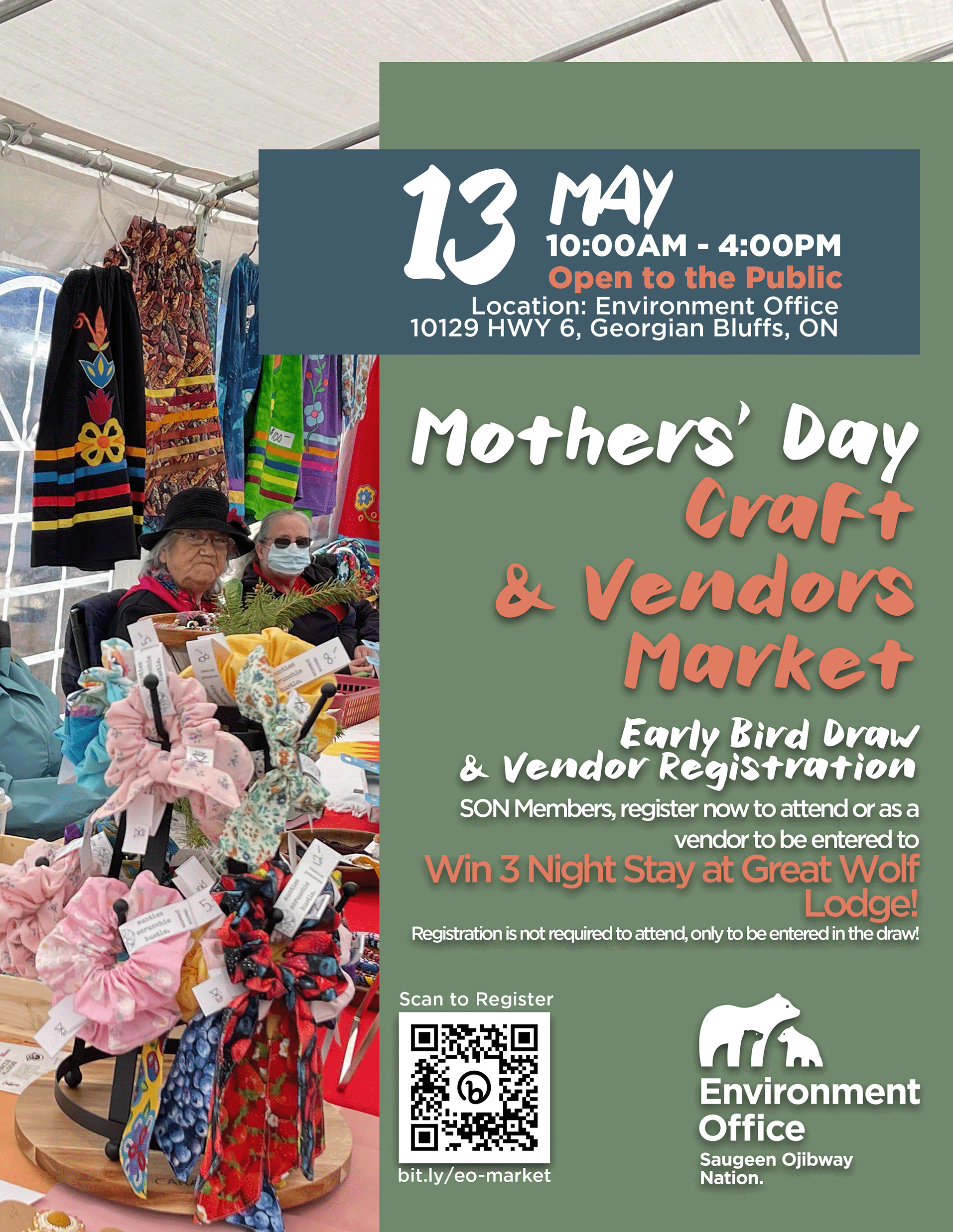 Mothers Day market poster