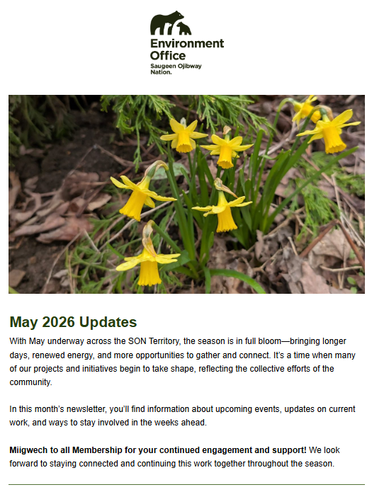 May 2026 newsletter