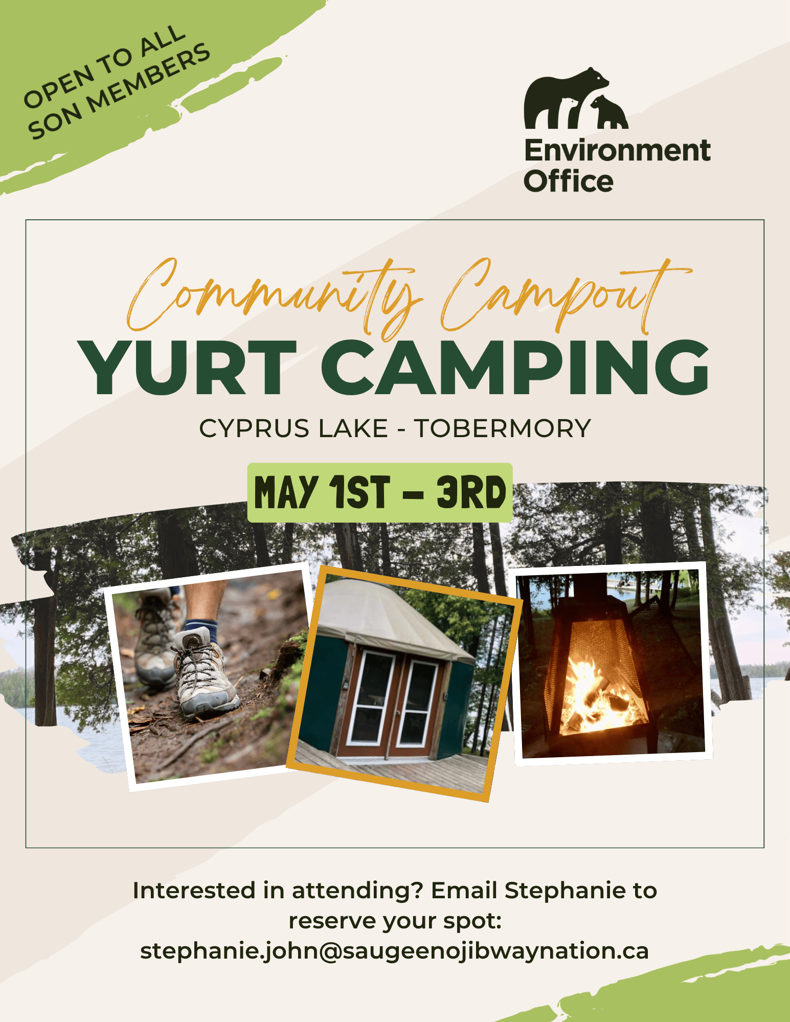 Yurt Camping May 2026