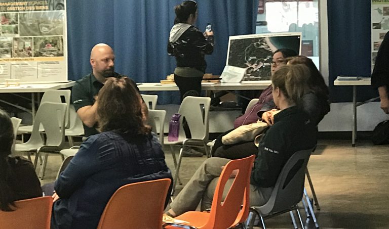 John Festarini, Superintendent Bruce Peninsula National Park and Fathom Five National Marine Park answers questions from SON Members