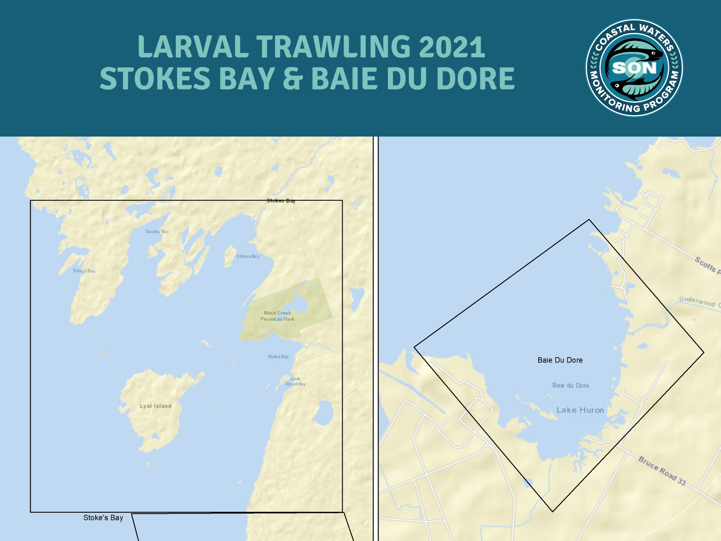 Coastal Waters Monitoring Program Field Season 2021, Larval Fish Sampling