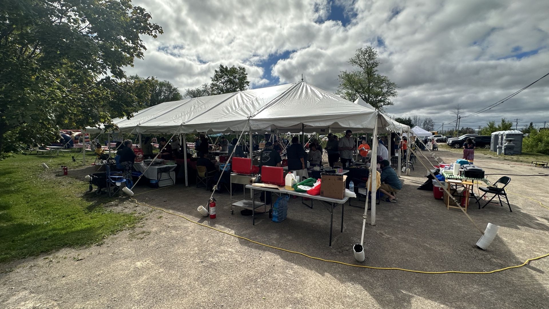 pic of sconefest tents