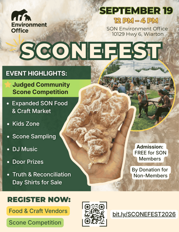 Sconefest 2026 flyer